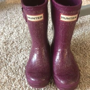 Hunter boots size 10